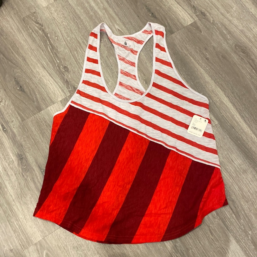 Free people stripe tank